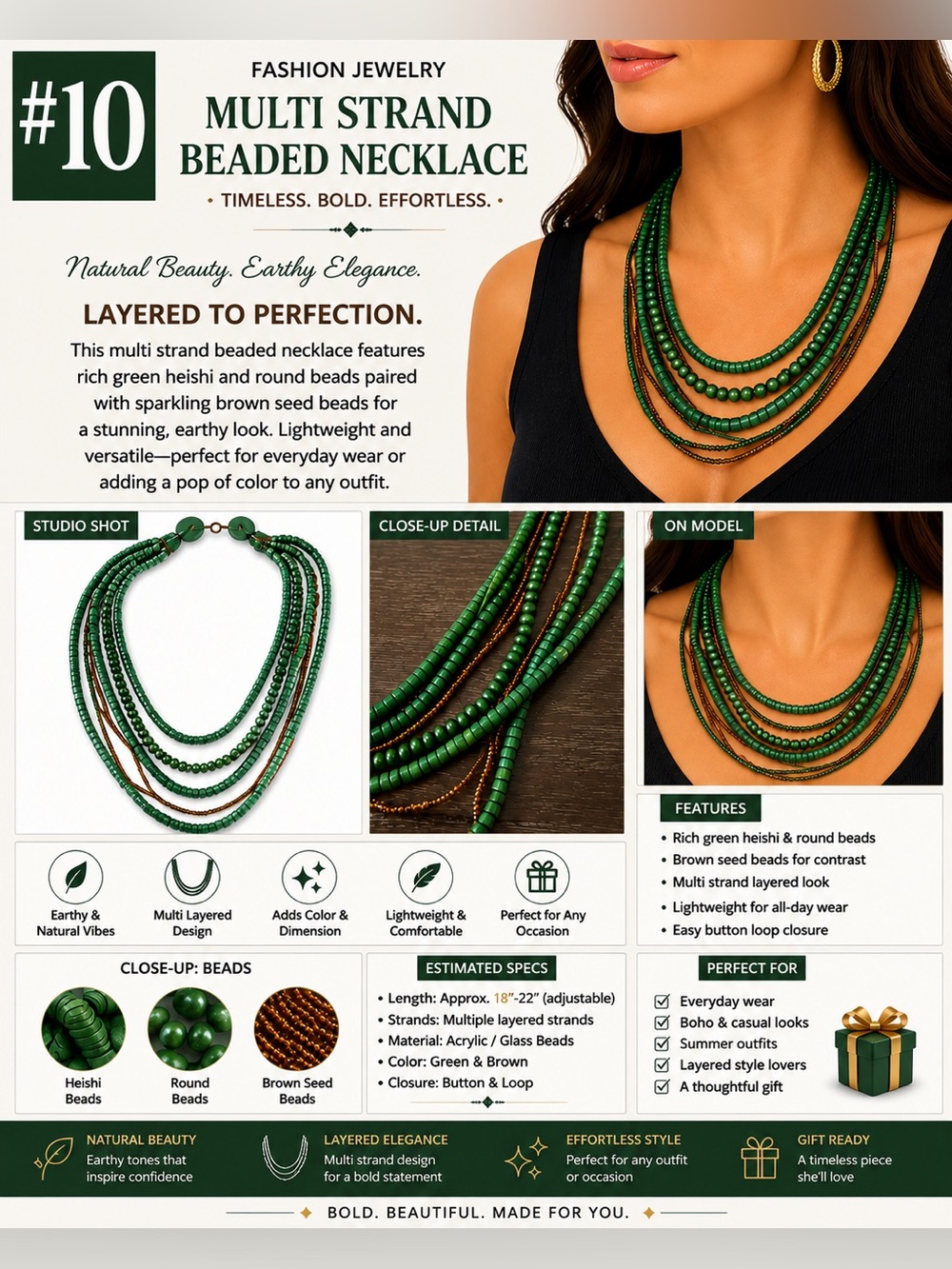 BUY NOW: Pick your Elegant Statement Jewelry - Picture 9 of 10